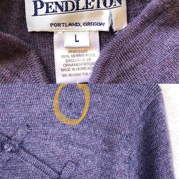 PENDLETON Merino Wool Floral Embroidered Top - Picture 8 of 8